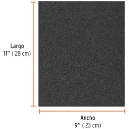 Lijas de Agua G240 x25u 230x280mm CarburoSilicio Truper 11624 Truper-Lijas de Agua G240 x25u 230x280mm CarburoSilicio Truper 116
