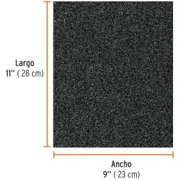Lijas de Agua G60 x25u 230x280mm CarburoSilicio Truper 11646 Truper-Lijas de Agua G60 x25u 230x280mm CarburoSilicio Truper 11646