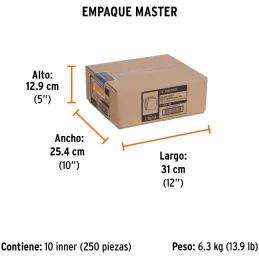 Lijas para Madera G180 x25u 230x280mm OAluminio Truper 11614 Truper-Lijas para Madera G180 x25u 230x280mm OAluminio Truper 11614