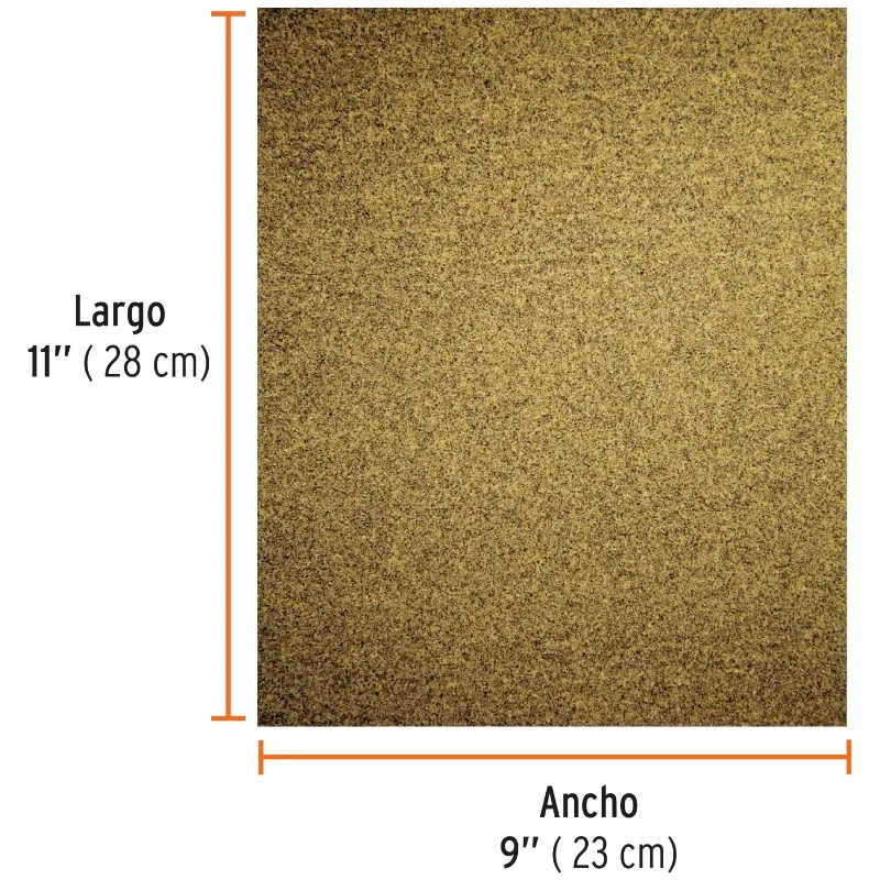 Lijas para Madera G150 x25u 230x280mm OAluminio Truper 11613 Truper-Lijas para Madera G150 x25u 230x280mm OAluminio Truper 11613