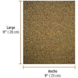 Lijas para Madera G60 x25u 230x280mm OAluminio Truper 11609 Truper-Lijas para Madera G60 x25u 230x280mm OAluminio Truper 11609 P