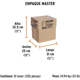 Lijas para Madera G36 x25u 230x280mm OAluminio Truper 11606 Truper-Lijas para Madera G36 x25u 230x280mm OAluminio Truper 11606 P