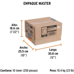 Lijas para Metal G120 x25u 230x280mm Oaluminio Truper 11603 Truper-Lijas para Metal G120 x25u 230x280mm Oaluminio Truper 11603 P