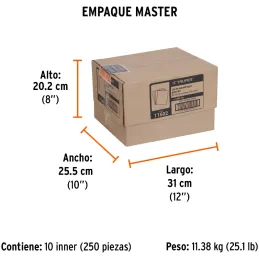 Lijas para Metal G80 x25u 230x280mm Oaluminio Truper 11602 Truper-Lijas para Metal G80 x25u 230x280mm Oaluminio Truper 11602 Par