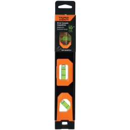 Nivel Torpedo 9" Magnetico, Puntas de Hule, Gotas resistente a la abrasion y al impacto, NTX-9 17054 Truper Truper-Nivel Torpedo