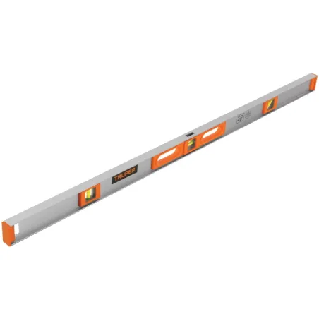Nivel Profesional 48", Cuerpo de aluminio tipo vigueta, Proteccion ABS, Gotas Intercambiables, NP-48 17040 Truper Truper-Nivel P