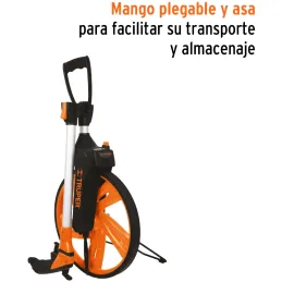 Odometro con freno Rueda de 13" ContadoAutomatico ABS Facil Manejo Truper 15831 Truper-Odometro con freno Rueda de 13" ContadoAu