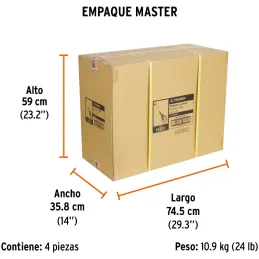 Odometro con freno Rueda de 13" ContadoAutomatico ABS Facil Manejo Truper 15831 Truper-Odometro con freno Rueda de 13" ContadoAu