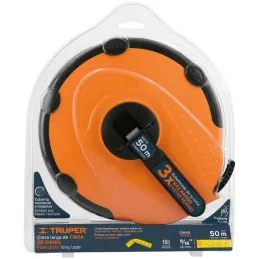 Winchas Fibra de Vidrio 50m CarcasaPlastica TPR Truper 12640 Truper-Winchas Fibra de Vidrio 50m CarcasaPlastica TPR Truper 12640