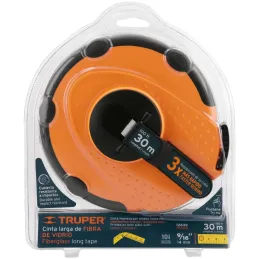 Winchas Fibra de Vidrio 30m CarcasaPlastica TPR Truper 12639 Truper-Winchas Fibra de Vidrio 30m CarcasaPlastica TPR Truper 12639