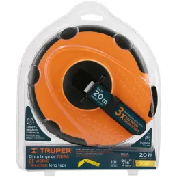Winchas Fibra de Vidrio 20m CarcasaPlastica TPR Truper 12638 Truper-Winchas Fibra de Vidrio 20m CarcasaPlastica TPR Truper 12638