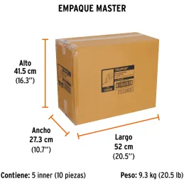 Winchas Fibra de Vidrio 30M Tipo Cruceta Ergonomico Truper 12646 Truper-Winchas Fibra de Vidrio 30M Tipo Cruceta Ergonomico Trup
