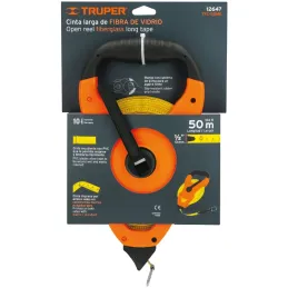 Winchas Fibra de Vidrio 50M Tipo Cruceta Ergonomico Truper 12647 Truper-Winchas Fibra de Vidrio 50M Tipo Cruceta Ergonomico Trup