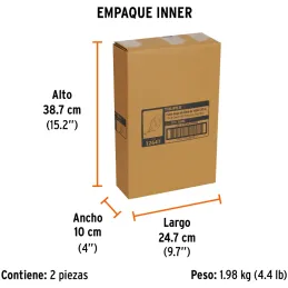Winchas Fibra de Vidrio 50M Tipo Cruceta Ergonomico Truper 12647 Truper-Winchas Fibra de Vidrio 50M Tipo Cruceta Ergonomico Trup