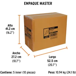 Winchas Fibra de Vidrio 50M Tipo Cruceta Ergonomico Truper 12647 Truper-Winchas Fibra de Vidrio 50M Tipo Cruceta Ergonomico Trup