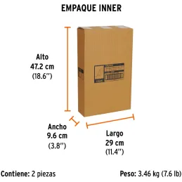 Winchas Fibra de Vidrio 100M Tipo Cruceta Ergonomico Truper 12645 Truper-Winchas Fibra de Vidrio 100M Tipo Cruceta Ergonomico Tr