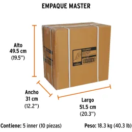 Winchas Fibra de Vidrio 100M Tipo Cruceta Ergonomico Truper 12645 Truper-Winchas Fibra de Vidrio 100M Tipo Cruceta Ergonomico Tr
