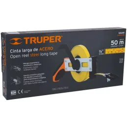 Winchas Metalica 50m Tipo Cruceta Ergonomico Truper 12649 Truper-Winchas Metalica 50m Tipo Cruceta Ergonomico Truper 12649 Cinta