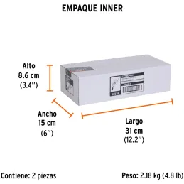 Winchas Metalica 50m Tipo Cruceta Ergonomico Truper 12649 Truper-Winchas Metalica 50m Tipo Cruceta Ergonomico Truper 12649 Cinta