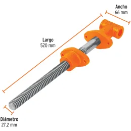 Tornillo de Carpintero Apertura 16", cabeza 2 piezas, TC-16 17745 Truper Truper-Tornillo de Carpintero Apertura 16", cabeza 2 pi