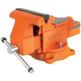 Tornillo de Banco Industrial Ancho de Mordaza 8", Apertura Max 7 7/8" Peso 29kg, TA-8 18595 Truper Truper-Tornillo de Banco Indu