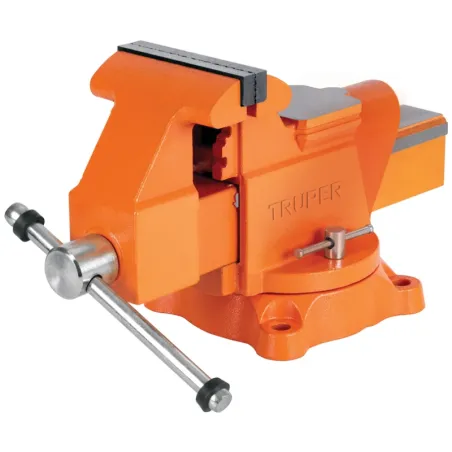 Tornillo de Banco Industrial Ancho de Mordaza 5", Apertura Max 5 1/2" Peso 15.8kg, TA-5 18593 Truper Truper-Tornillo de Banco In