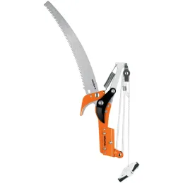 Tijera sin mango Telescopico, Hoja de Acero SK5 14" Templada, Cuchilla de Paso 1 1/4", TR-82 18401 Truper Truper-Tijera sin mang
