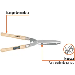 Tijera de Poda Ligeras 50cm, Mango de Madera, T-17 18376 Truper Truper-Tijera de Poda Ligeras 50cm, Mango de Madera, T-17 18376 