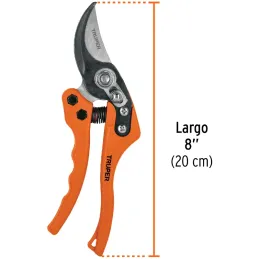 Tijera de Poda Acero Nylon 8", cuchillas de paso SK5, Corte 3/4, T-68 18463 Truper Truper-Tijera de Poda Acero Nylon 8", cuchill