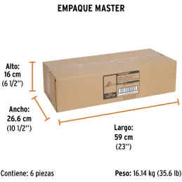 Templadoras de Manivela con Cable 300kg, en acero, ideal para remolque y cargas pesadas, MAW-27C 14719 Truper Truper-Templadoras
