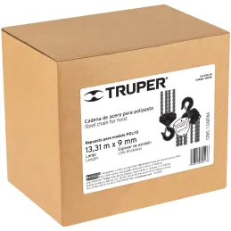 Cadena de Repuesto para Tecle Industrial 10 Toneladas POL-10, CA-POL-10 16836 Truper Truper-Cadena de Repuesto para Tecle Indust