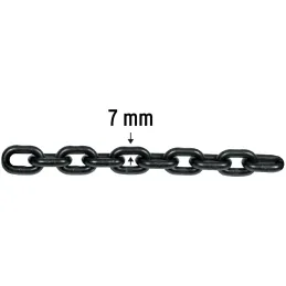 Tecle Industrial 1 1/2 Toneladas, Doble Trinquete, Mecanismo de triple engranaje, Peso 16.4kg, POL-1-1/2 16825 Truper Truper-Tec