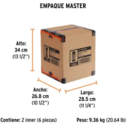 Sujetadores de Carga con Ratchet, Carga Maxima 1125kg, ideal para Autos y Motocicletas, SU-1125R 19282 Truper Truper-Sujetadores