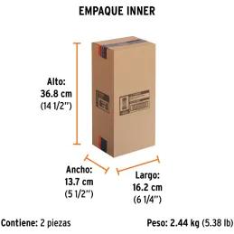 Sujetadores de Carga con Ratchet, Carga Maxima 2250kg, ideal para Trailers y Camiones, SU-2250C 19283 Truper Truper-Sujetadores 