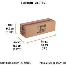 Electrodo 7018 1/8" 1kg, Bajo Hidrogeno, estructuras pesadas, encendido instantaneo y arco estable, E7018-4 14363 Truper Truper-