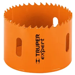 Sierra de copa Bimetalicas 2 3/4" o 69.8mm, dientes de acero alta velocidad, Para metal y Madera, COBI-2-3/4 18120 Truper Truper