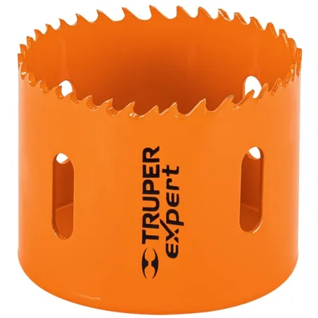 Sierra de copa Bimetalicas 2 3/8" o 60.3mm, dientes de acero alta velocidad, Para metal y Madera, COBI-2-3/8 18118 Truper Truper