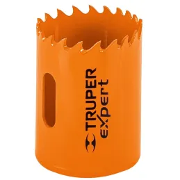Sierra de copa Bimetalicas 1 1/2" o 38.1mm, dientes de acero alta velocidad, Para metal y Madera, COBI-1-1/2 18094 Truper Truper