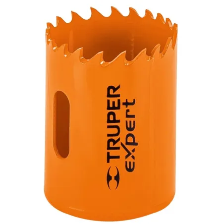 Sierra de copa Bimetalicas 1 1/2" o 38.1mm, dientes de acero alta velocidad, Para metal y Madera, COBI-1-1/2 18094 Truper Truper