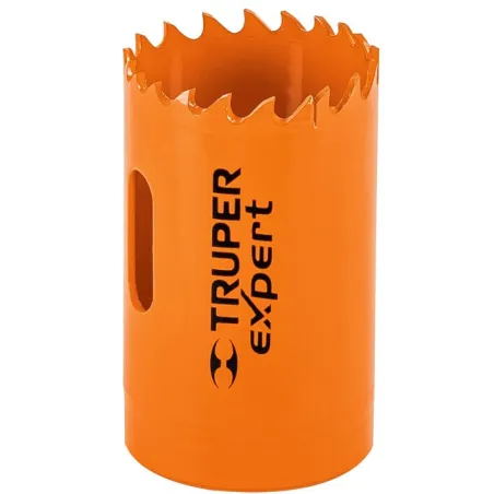 Sierra de copa Bimetalicas 1 3/8" o 34.9mm, dientes de acero alta velocidad, Para metal y Madera, COBI-1-3/8 18093 Truper Truper