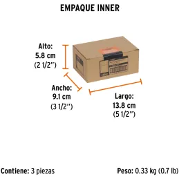 Sierra de copa Bimetalicas 1 1/4" o 31.7mm, dientes de acero alta velocidad, Para metal y Madera, COBI-1-1/4 18092 Truper Truper