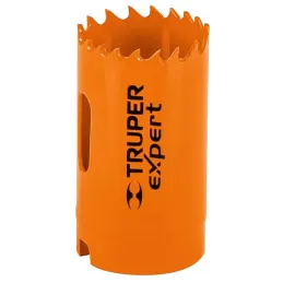 Sierra de copa Bimetalicas 1 1/4" o 31.7mm, dientes de acero alta velocidad, Para metal y Madera, COBI-1-1/4 18092 Truper Truper