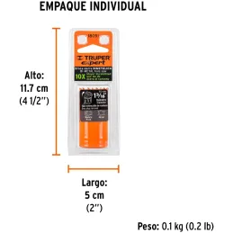 Sierra de copa Bimetalicas 1 3/16" o 30.1mm, dientes de acero alta velocidad, Para metal y Madera, COBI-1-3/16 18091 Truper Trup