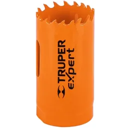 Sierra de copa Bimetalicas 1 3/16" o 30.1mm, dientes de acero alta velocidad, Para metal y Madera, COBI-1-3/16 18091 Truper Trup
