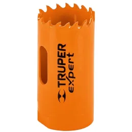 Sierra de copa Bimetalicas 1 1/8" o 28.5mm, dientes de acero alta velocidad, Para metal y Madera, COBI-1-1/8 18090 Truper Truper