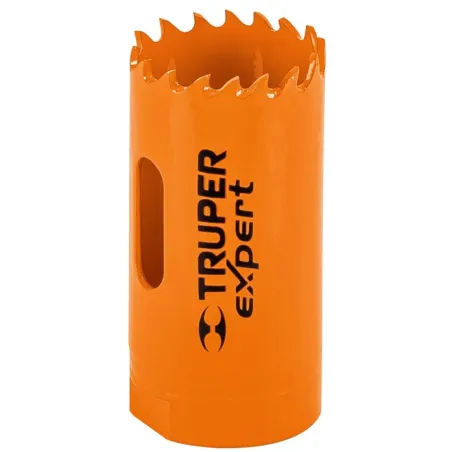 Sierra de copa Bimetalicas 1 1/8" o 28.5mm, dientes de acero alta velocidad, Para metal y Madera, COBI-1-1/8 18090 Truper Truper