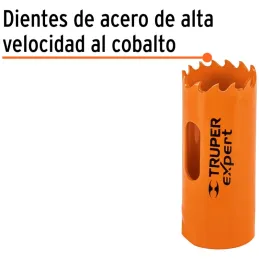 Sierra de copa Bimetalicas 1" o 25.4mm, dientes de acero alta velocidad, Para metal y Madera, COBI-1 18088 Truper Truper-Sierra 