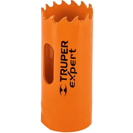 Sierra de copa Bimetalicas 1" o 25.4mm, dientes de acero alta velocidad, Para metal y Madera, COBI-1 18088 Truper Truper-Sierra 