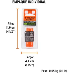 Sierra de copa Bimetalicas 7/8" o 22.2mm, dientes de acero alta velocidad, Para metal y Madera, COBI-7/8 18087 Truper Truper-Sie