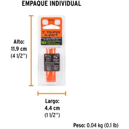 Sierra de copa Bimetalicas 3/4" o 19mm, dientes de acero alta velocidad, Para metal y Madera, COBI-3/4 18086 Truper Truper-Sierr